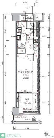 ベルシード板橋本町プレミアIIの物件間取画像